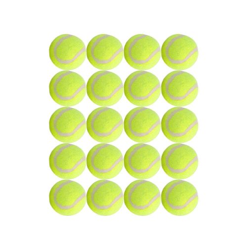 Dog Tennis Balls 20 Pack Pet Tennis Ball for Small Dogs Premium Fetch Toy Non-Toxic Non-Abrasive Material