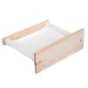 Wall-Mounted Cat Hammock, Cat Shelf and Perch for Wall, Cat Wall-Mounted Bed Furniture for Sleeping, Playing, Lounging, Natural