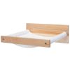 Wall-Mounted Cat Hammock, Cat Shelf and Perch for Wall, Cat Wall-Mounted Bed Furniture for Sleeping, Playing, Lounging, Natural