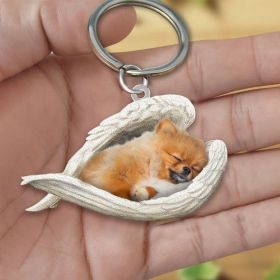 Creative Fashion Cute Dog-shaped Acrylic Keychain (Color: 13style, Specification: Single Sided Printing)