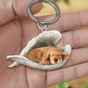 Creative Fashion Cute Dog-shaped Acrylic Keychain (Color: 32Style, Specification: Double Sided Printing)