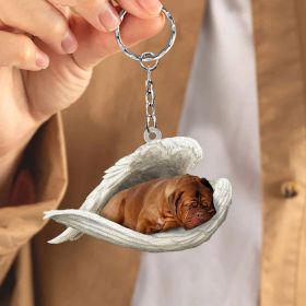 Creative Fashion Cute Dog-shaped Acrylic Keychain (Color: 33Style, Specification: Single Sided Printing)