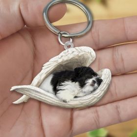 Creative Fashion Cute Dog-shaped Acrylic Keychain (Color: 11style, Specification: Single Sided Printing)