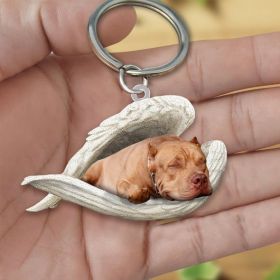Creative Fashion Cute Dog-shaped Acrylic Keychain (Color: 22style, Specification: Single Sided Printing)