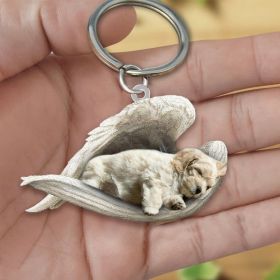 Creative Fashion Cute Dog-shaped Acrylic Keychain (Color: 24style, Specification: Single Sided Printing)