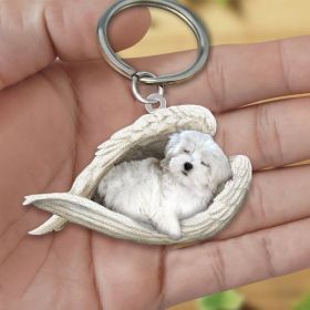 Creative Fashion Cute Dog-shaped Acrylic Keychain (Color: 23style, Specification: Double Sided Printing)