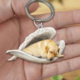 Creative Fashion Cute Dog-shaped Acrylic Keychain (Color: 35Style, Specification: Double Sided Printing)