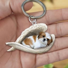Creative Fashion Cute Dog-shaped Acrylic Keychain (Color: 31Style, Specification: Double Sided Printing)