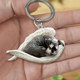 Creative Fashion Cute Dog-shaped Acrylic Keychain (Color: 16style, Specification: Double Sided Printing)
