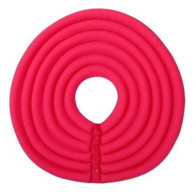 Cat Recovery Collar 8 Colors Pet Neck Cone Adjustable Easy Clean Puppy Kitty Surgery Recovery Collar Anti-bite Cone (Color: Rose red, size: XS)