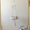 Cat Hammock Vintage Macrame Hanging Cat Beds Tassel Baskets