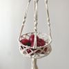 Cat Hammock Vintage Macrame Hanging Cat Beds Tassel Baskets