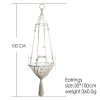 Cat Hammock Vintage Macrame Hanging Cat Beds Tassel Baskets