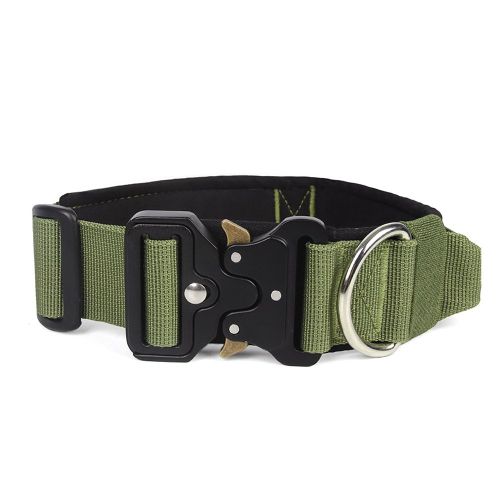 Pet Collar Pull-resistant Large Dog Lifting Tactical Collar
